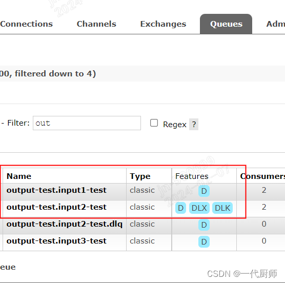 springcloud-stream integrates rabbitmq notes