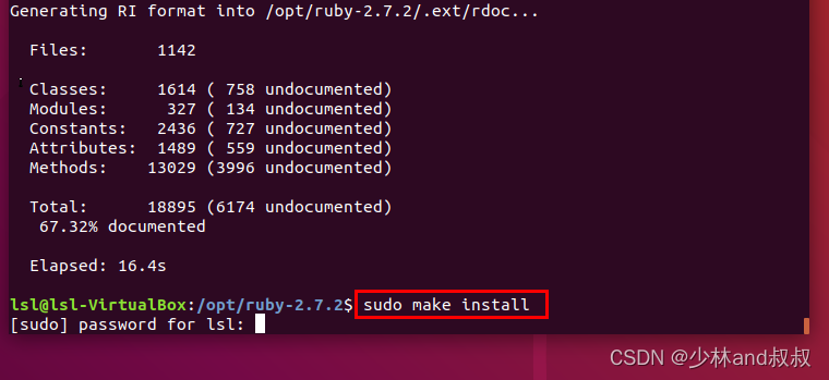 Installing redmine software on ubuntu18.4 (1) - database creation and ruby ​​installation